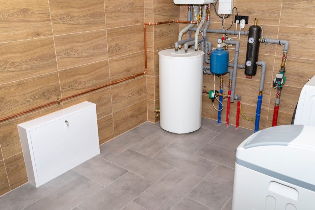 Residential water heater and plumbing system installed in Plant City